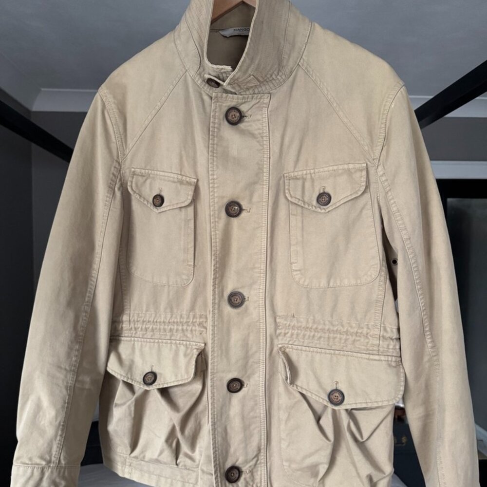 Mango Mens Utility Jacket